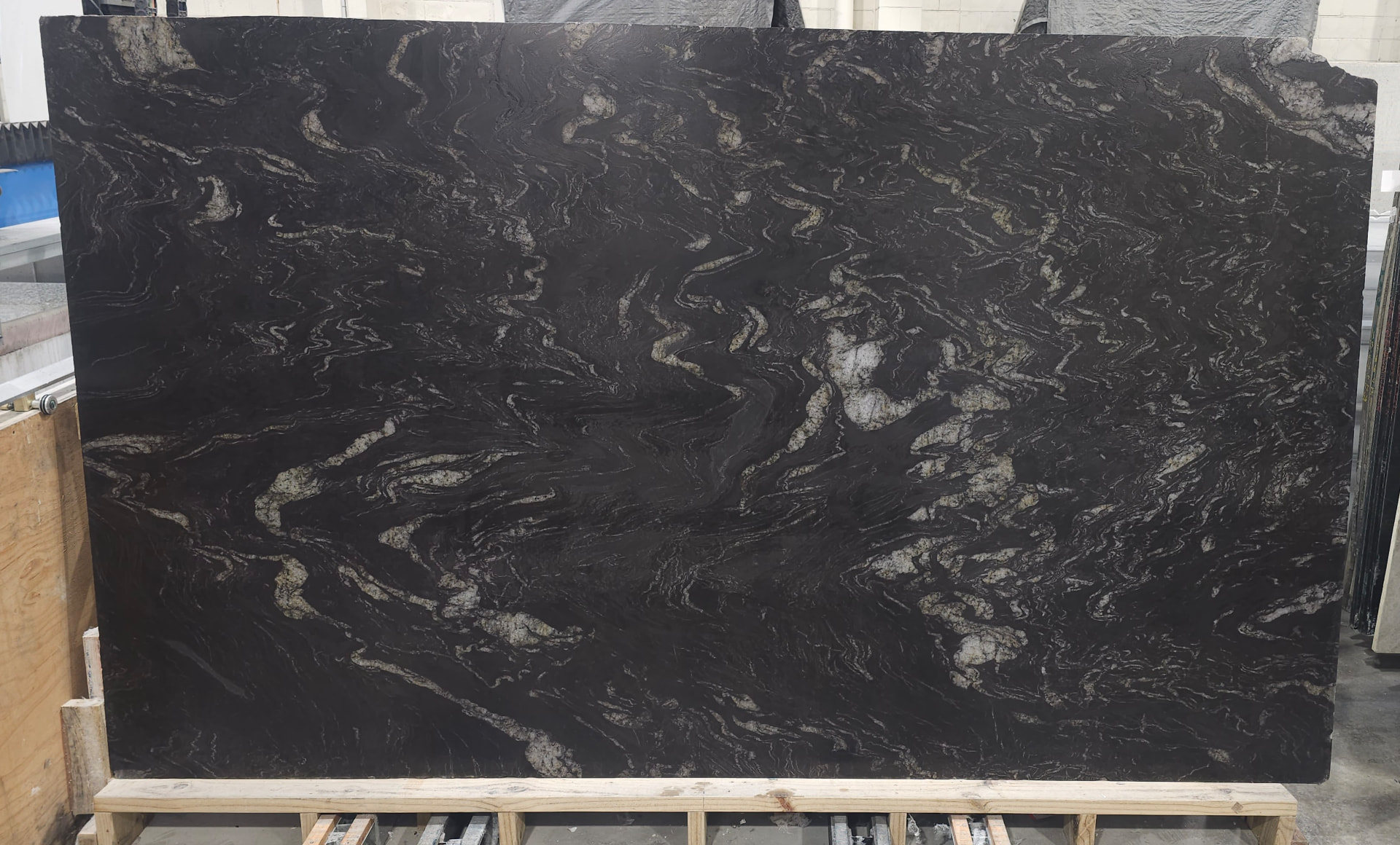 Titanium Gold Leathered Granite